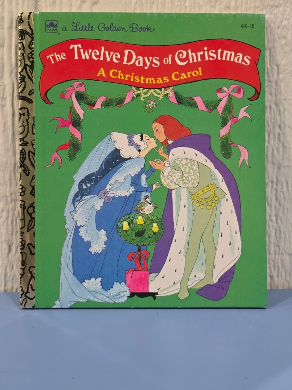 Vintage The Twelve Days of Christmas Little Golden Book